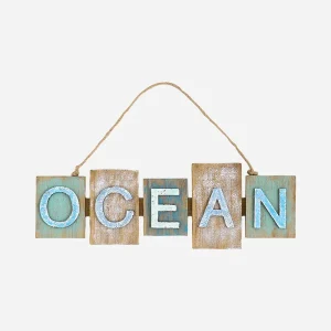 Colgante de madera 'Ocean'