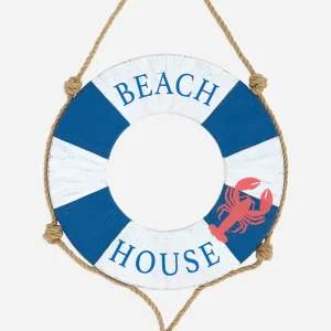 Colgante de madera 'Beach House'