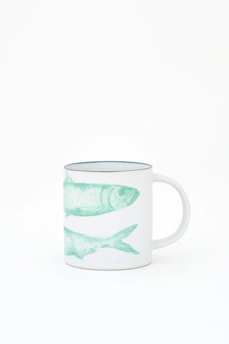 Taza de gres con peces – Image 4