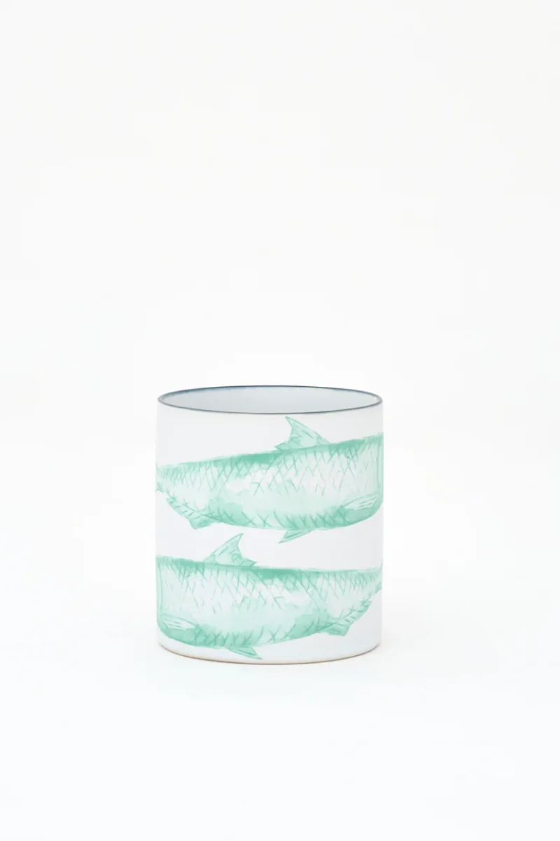 Taza de gres con peces – Image 3