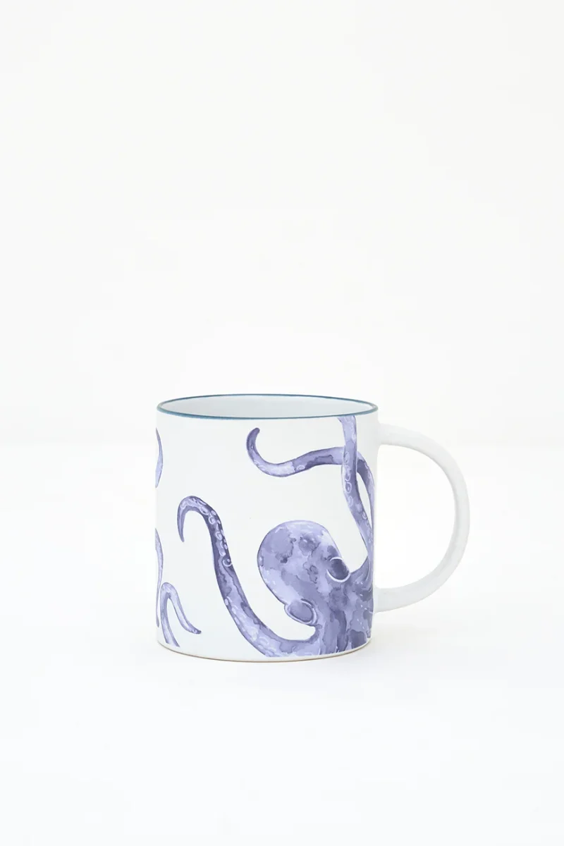 Taza de gres con pulpo – Image 3