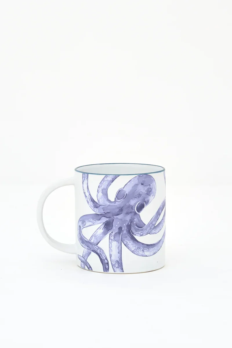Taza de gres con pulpo – Image 5