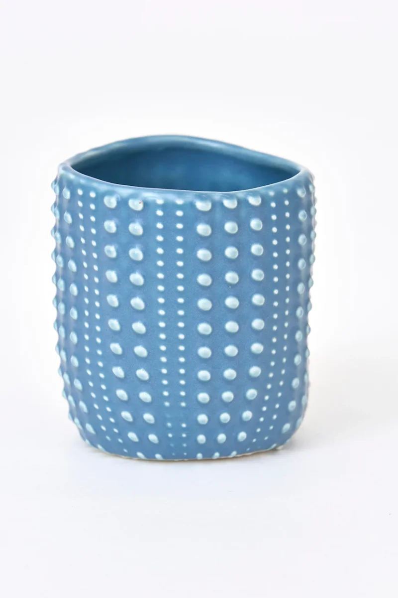 Taza de cerámica con textura de erizo de mar – Image 5