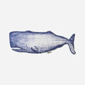 Cojín con forma de ballena