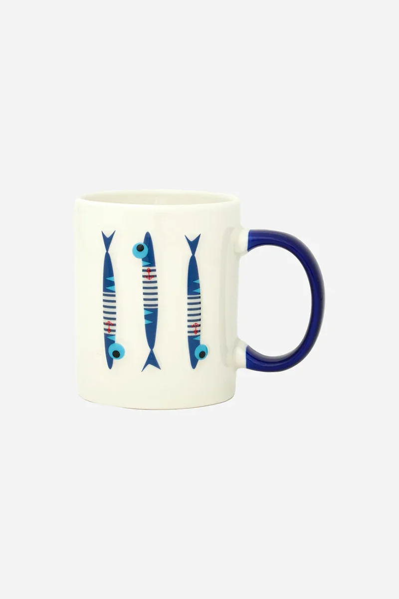 Taza con 3 peces pintados – Image 2