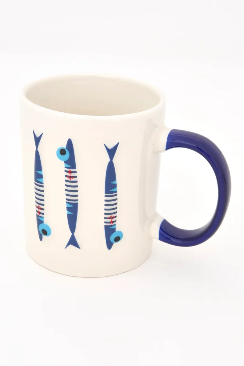 Taza con 3 peces pintados – Image 6