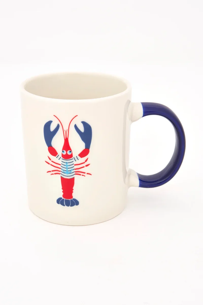 Taza con una langosta pintada – Image 5