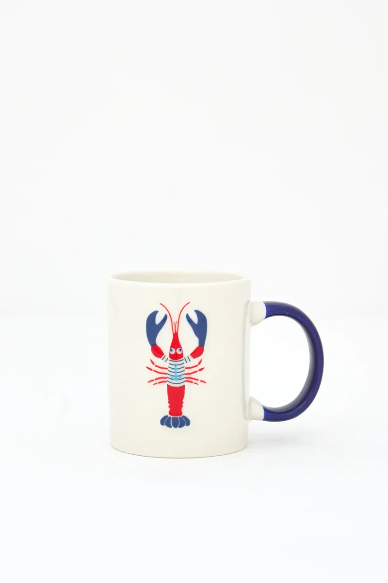 Taza con una langosta pintada – Image 6