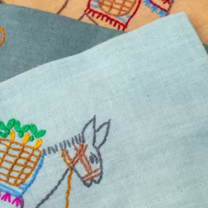 Set de 4 serviettes Gadha