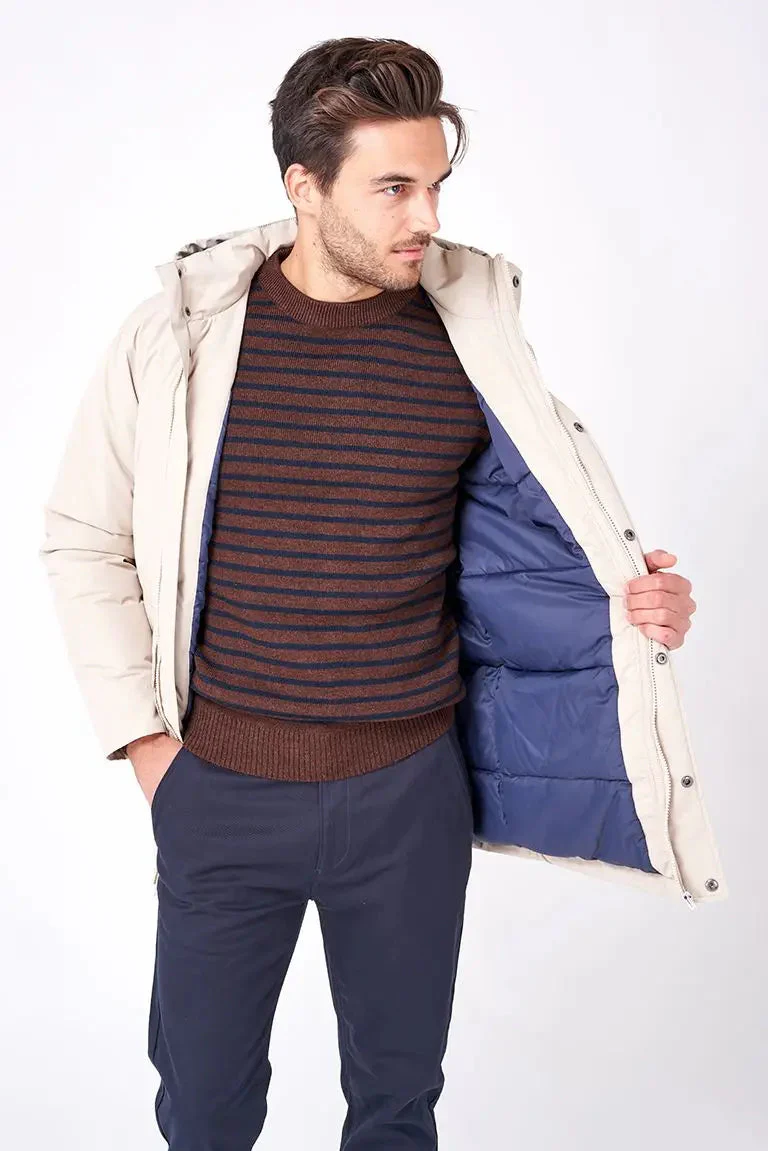 Chubasquero bolsillos solapa