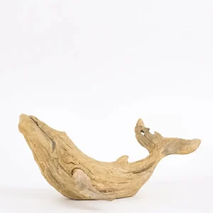 Figura de ballena hecha en resina