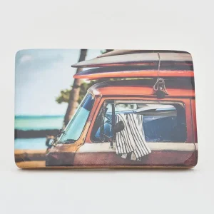 Foto sobre taco de madera surf