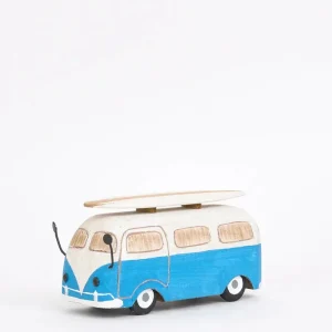Furgoneta surfera de madera