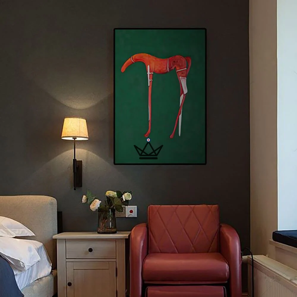 Peinture à l'huile sur toile XXL - Équilibre Animal – Image 3