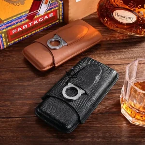 Etui 3 cigares et Coupe-Cigare - Montecristo Loop