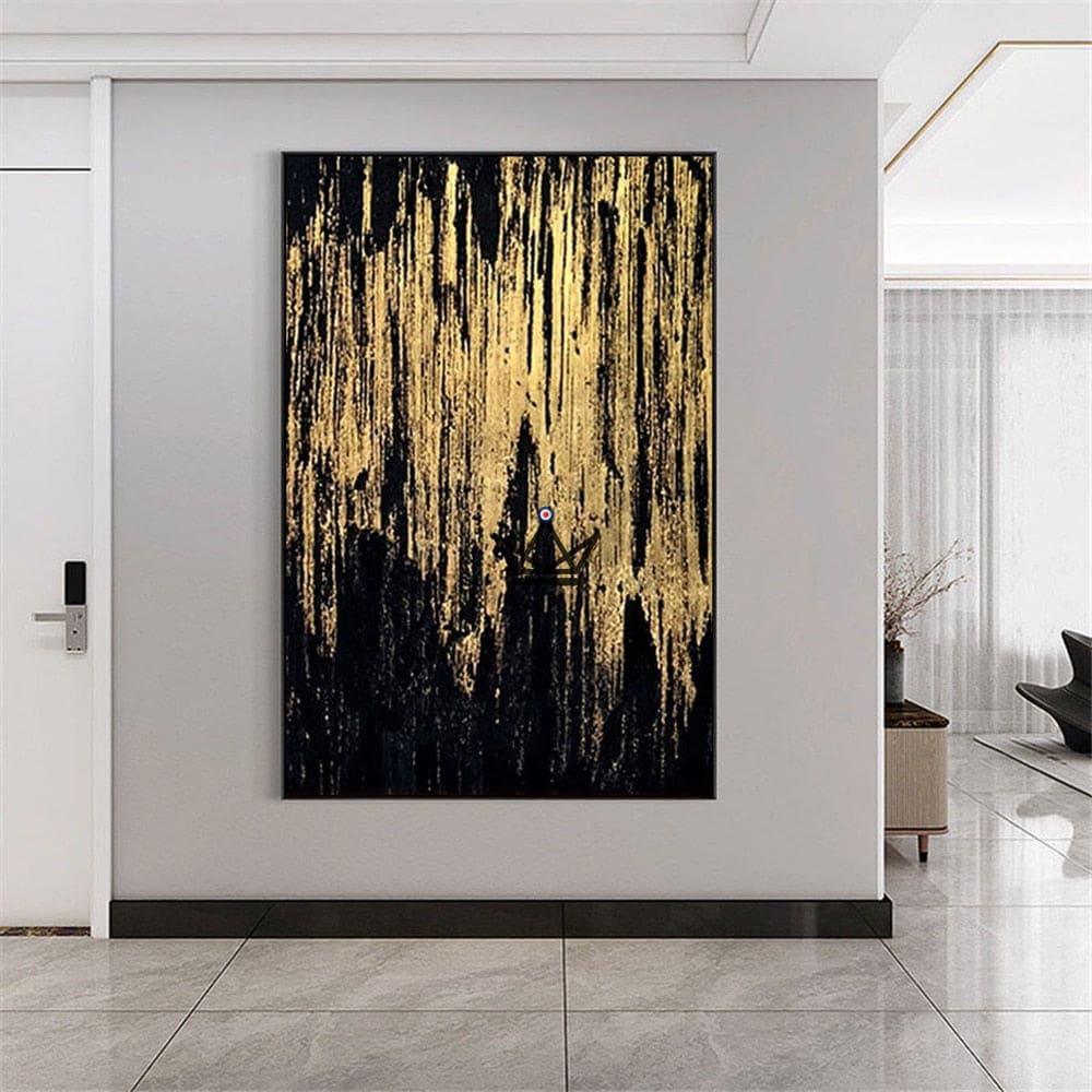Peinture à l'huile sur toile XXL - Fusion Nocturne – Image 2