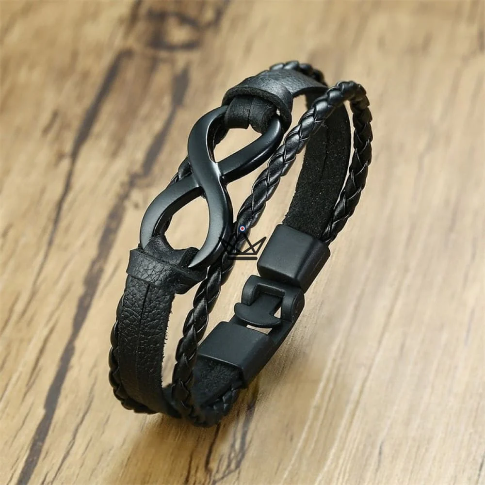 Bracelet en cuir - Infinite – Image 6