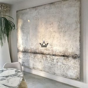 Peinture à l'huile sur toile XXL - Essence d'abstraction