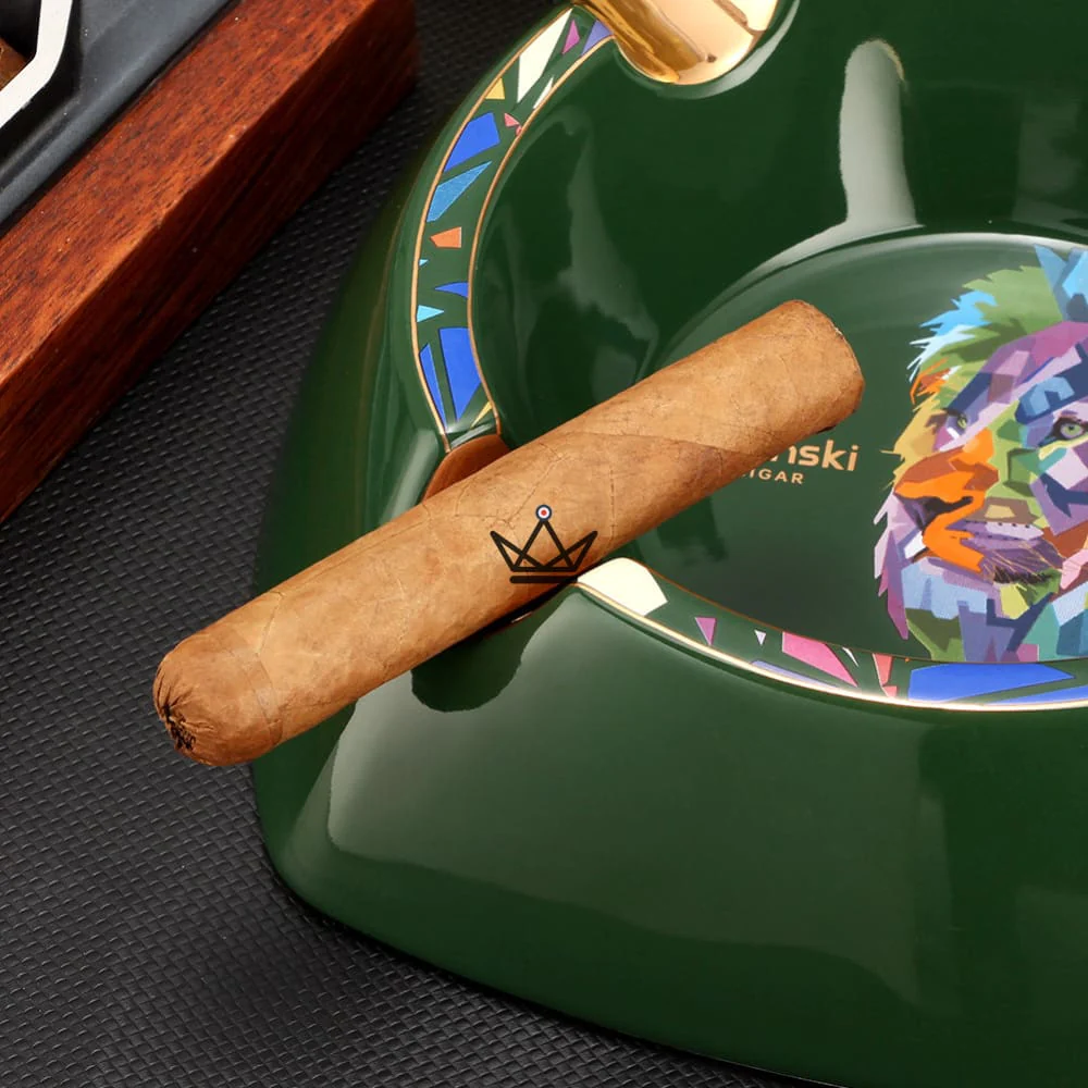 Cendrier à Cigare de Luxe - Lion Prisme – Image 5