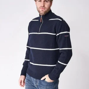 Jersey de lana con cremallera