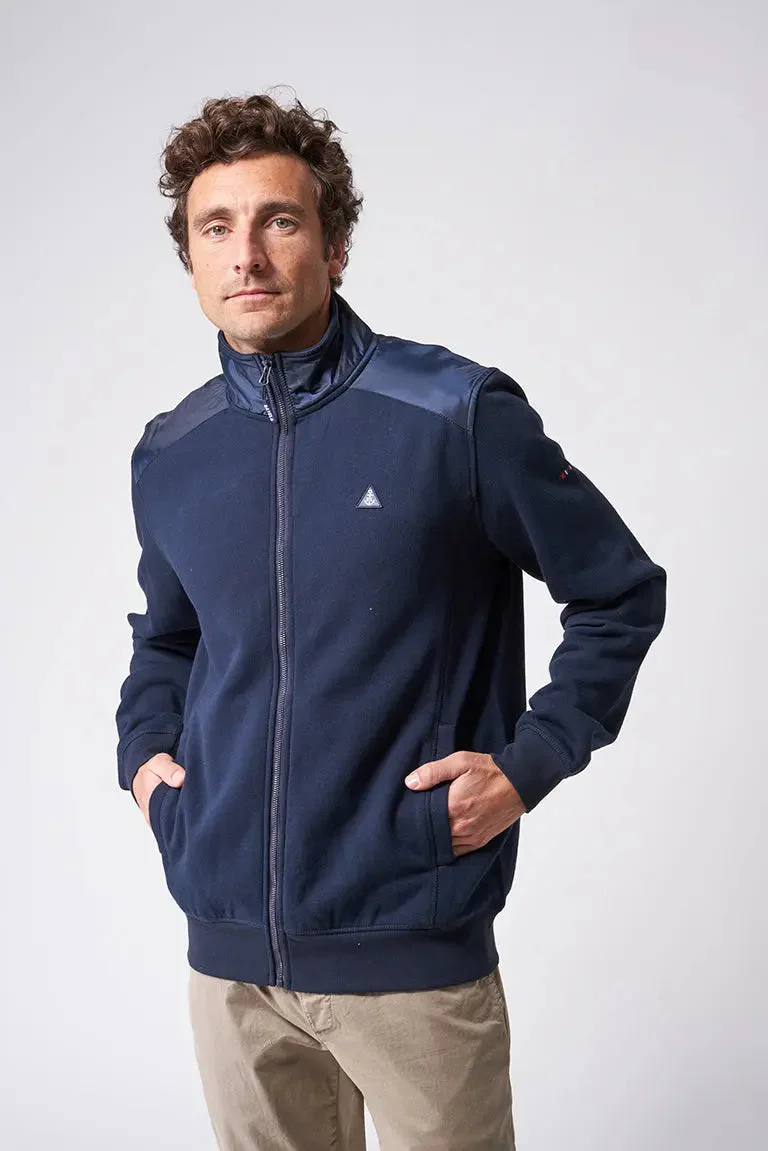 Chaqueta terry de algodón con cremallera – Image 2