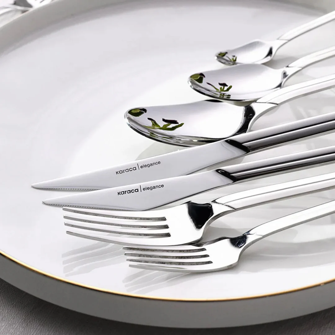 KARACA ENSEMBLE DE COUVERTS ELEGANCE MIDWAY 84 PIECES – Image 2