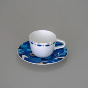 KARACA FINE PEARL SERVICE A CAFE AZUR 12 PIECES 6PERSONNES