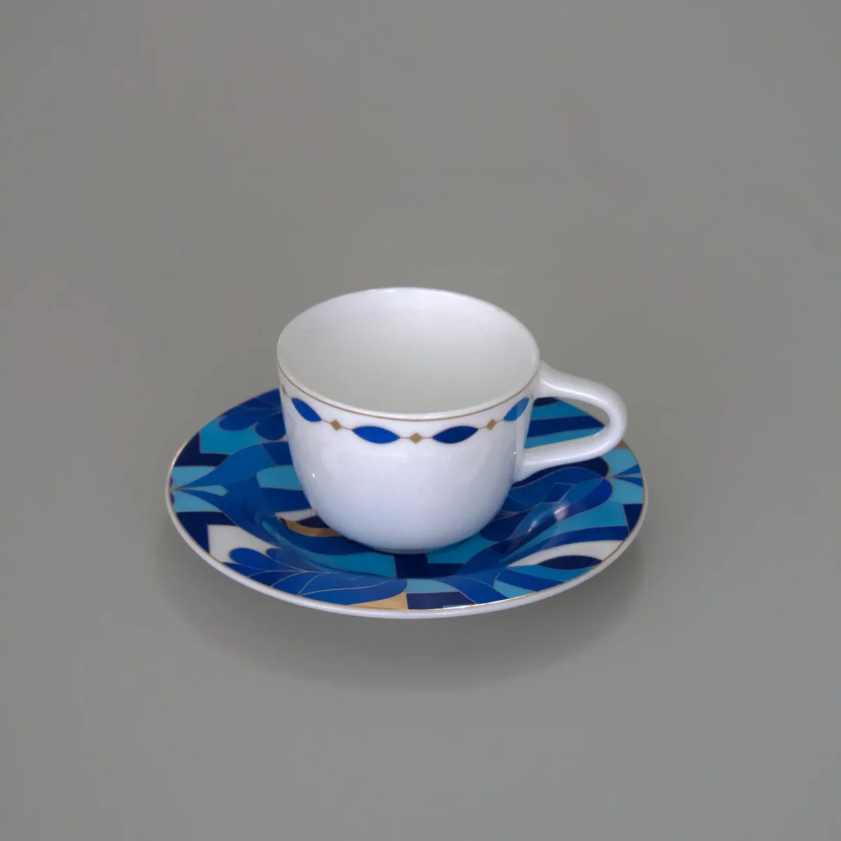 KARACA FINE PEARL SERVICE A CAFE AZUR 12 PIECES 6PERSONNES – Image 2