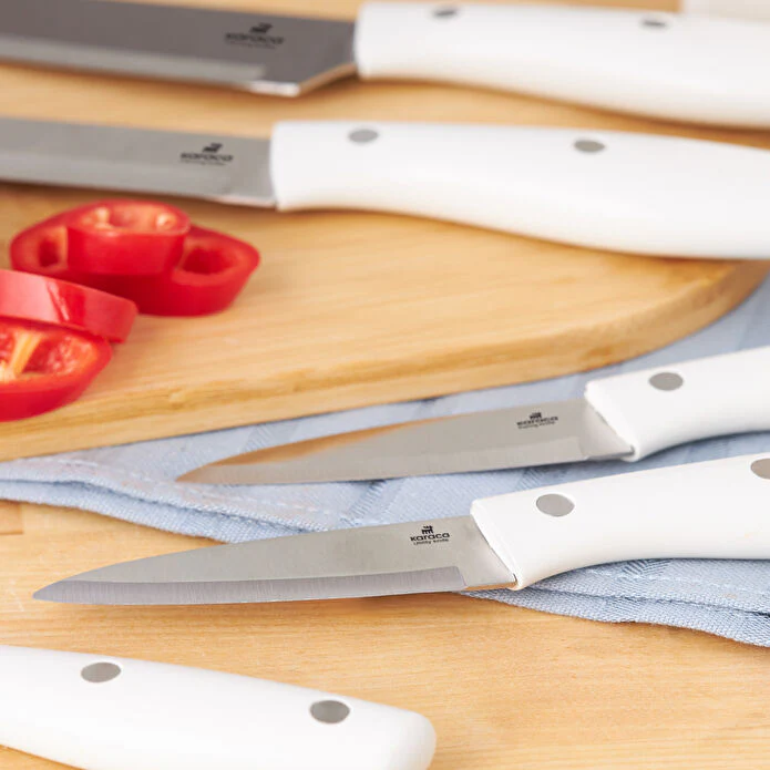 KARACA SET DE COUTEAUX SUR SUPPORT MASTERCUT CREME – Image 5