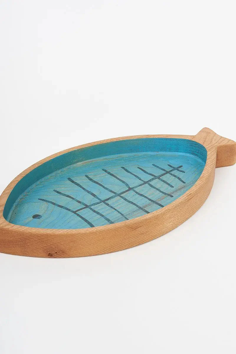 Bandeja de madera pez grande – Image 3