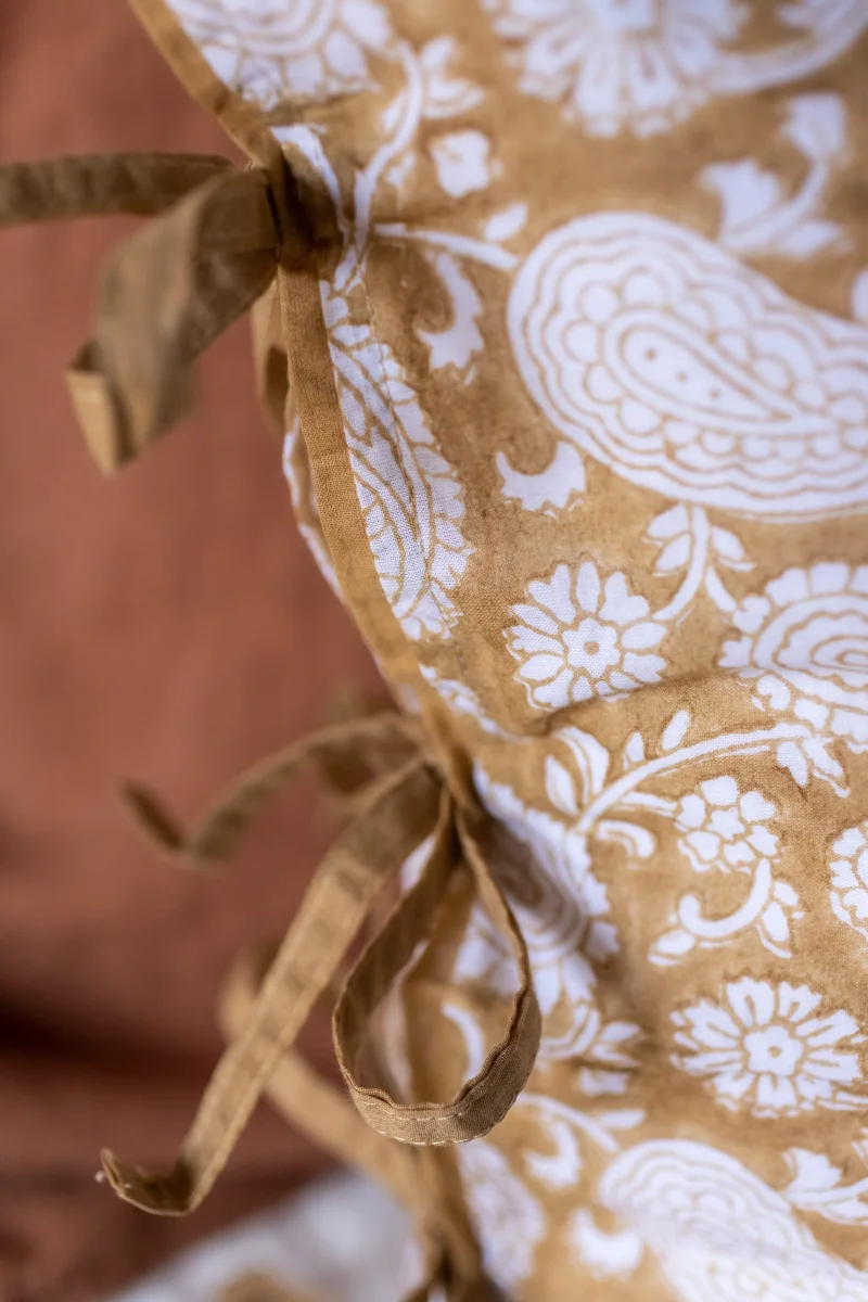 Parure de lit Paisley - Camel – Image 6