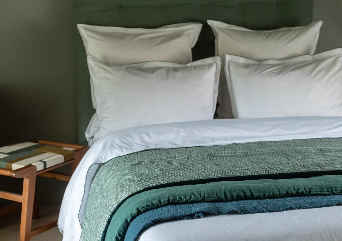 Parure de lit Bora - Olive – Image 5