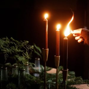 Set de 3 bougeoirs Nox