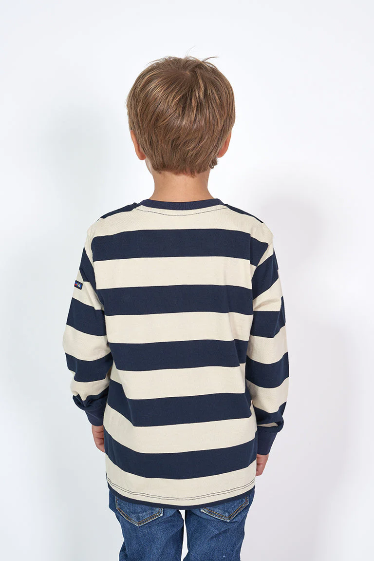 Camiseta manga larga a rayas – Image 3