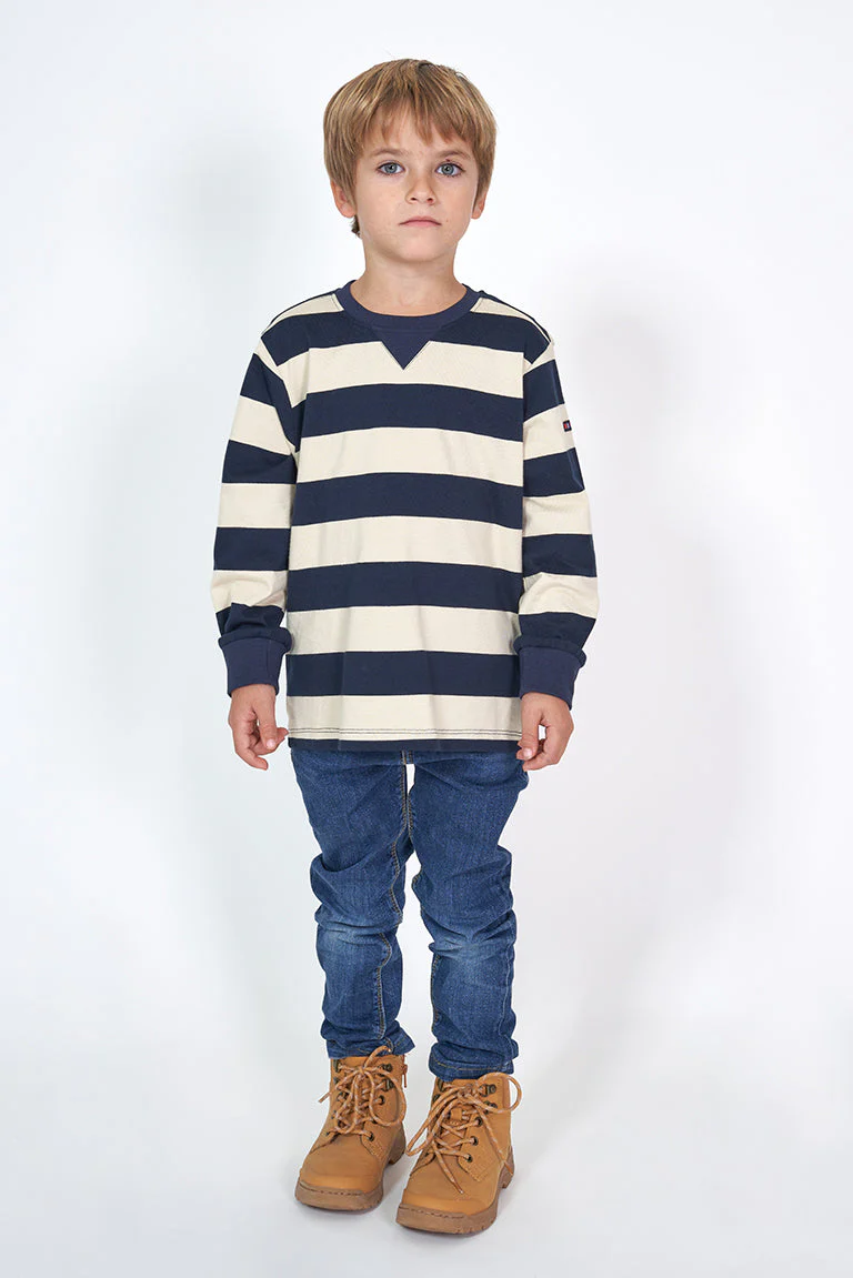 Camiseta manga larga a rayas – Image 4