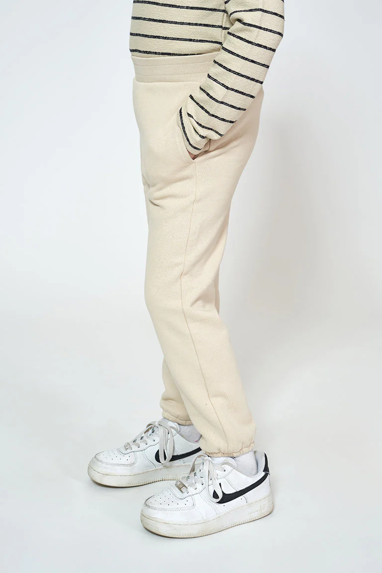 Pantalón largo de felpa bolsillo plastón – Image 7