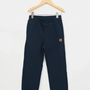 Pantalón largo de felpa bolsillo plastón