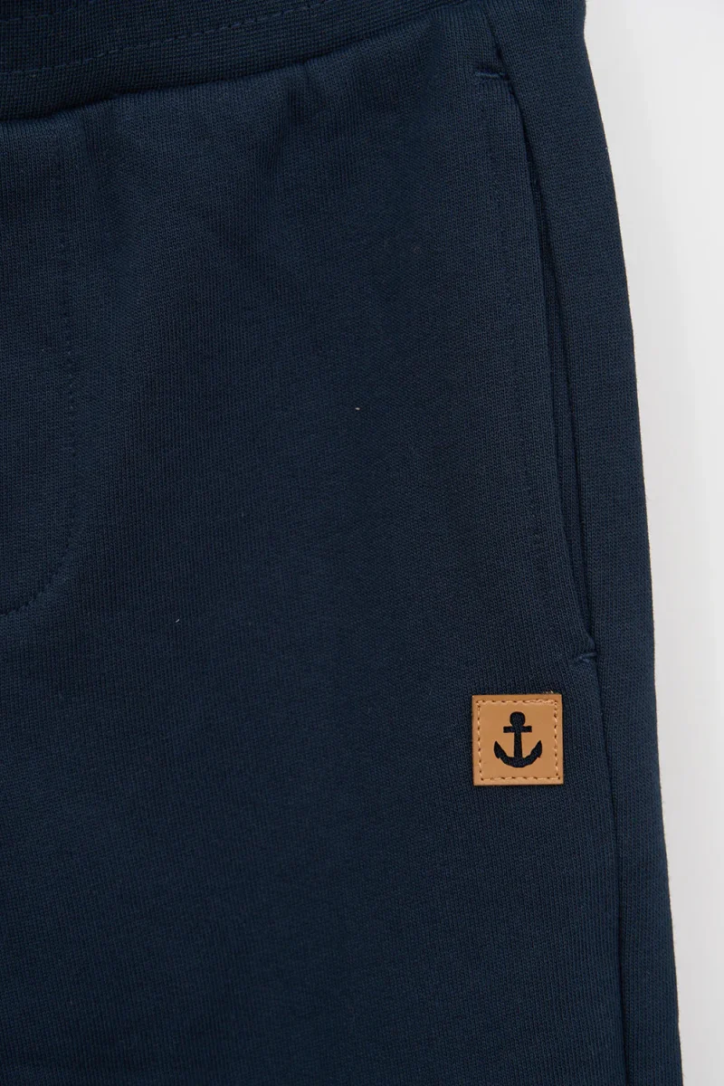 Pantalón largo de felpa bolsillo plastón – Image 4