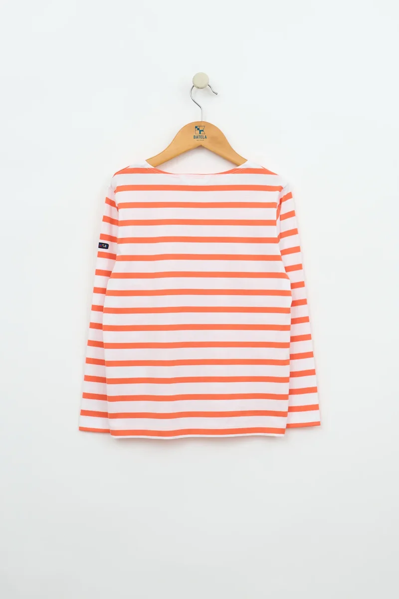 Camiseta marsellesa a rayas de algodón manga larga unisex – Image 4