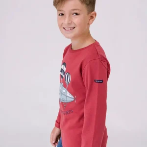 Camiseta de manga larga con submarino