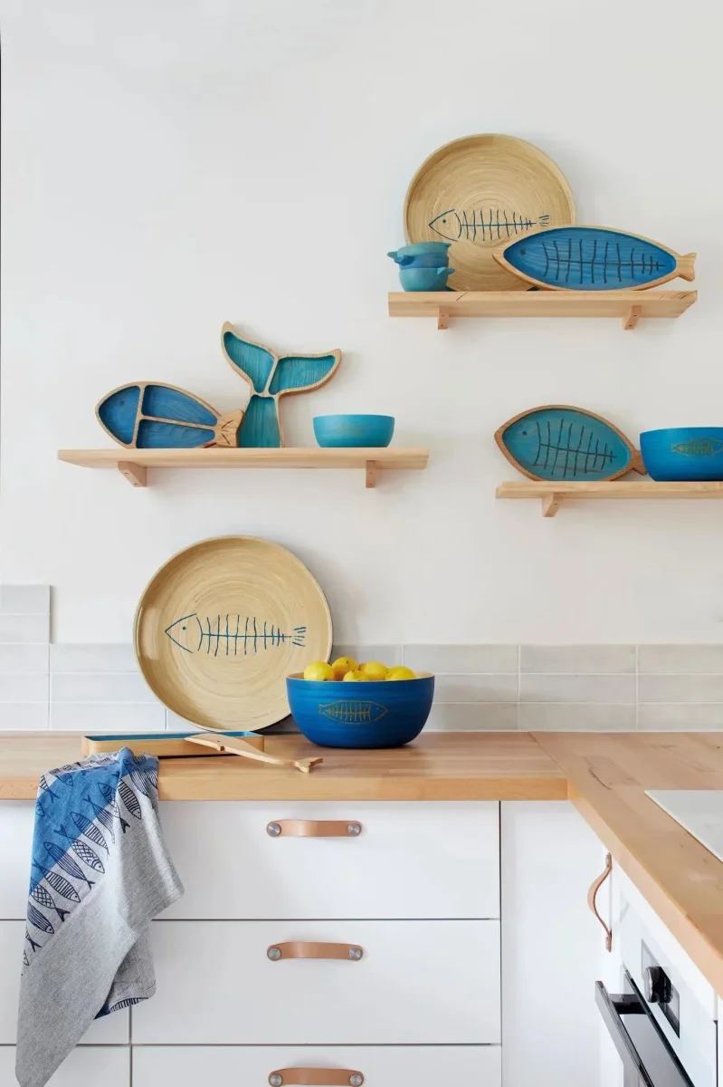 Bandeja de madera con forma de pez – Image 5