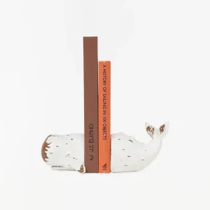 Sujetalibros con forma de cachalote