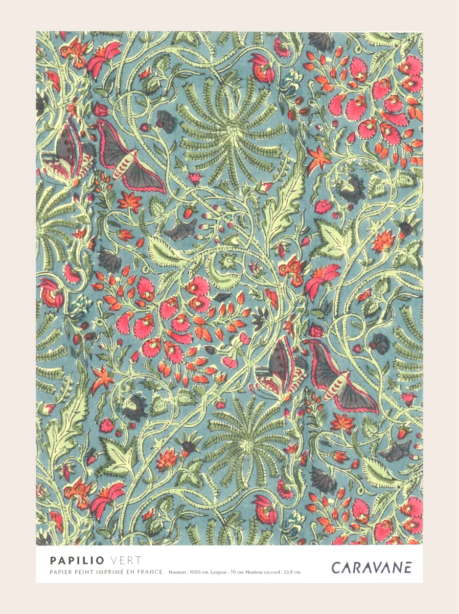 Papier Peint Papilio vert – Image 2