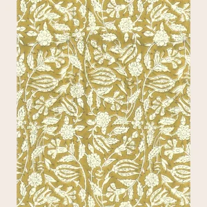 Papier Peint Tulipan curcuma