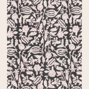 Papier Peint Tulipan noir