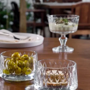 PASABAHCE LOT DE 4 SNACK BOWL LEAFY 240ML