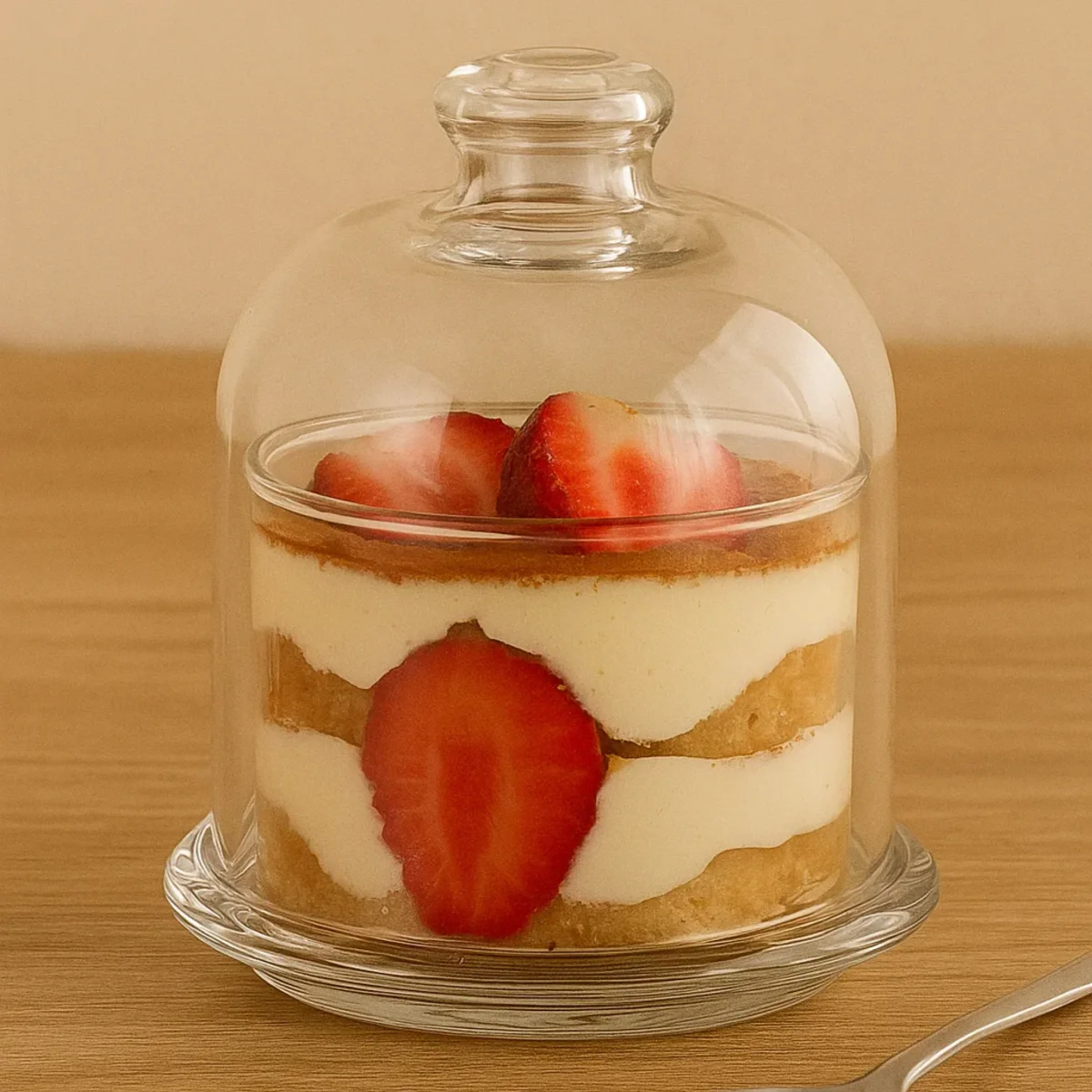 PASABAHCE BASIC PATISSERIE STAND AVEC CLOCHE – Image 2