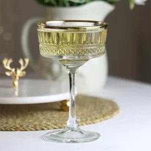 PASABAHCE ELYSIA VERRE A COCKTAIL SUR PIED GOLD 260ML