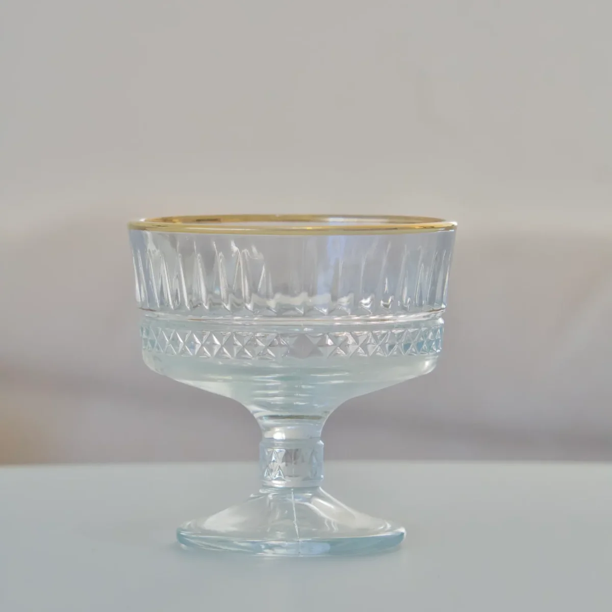 PASABAHCE ELYSIA GOLD COUPELLE A DESSERT 235ML – Image 3