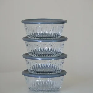 PASABAHCE FREZYA BOL COUVERCLE EN SILICONE 4 PIECES